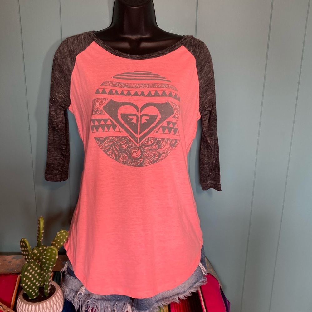 Roxy baseball shirt